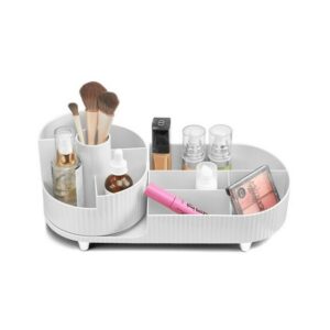 Gillian Jones - Beauty Table Multi Organizer Rotation White