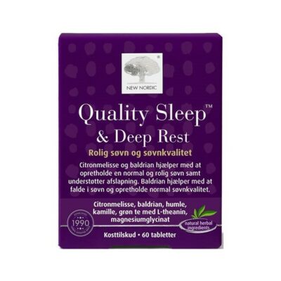 New Nordic - Quality Sleep Deep Rest - 60 Tabs