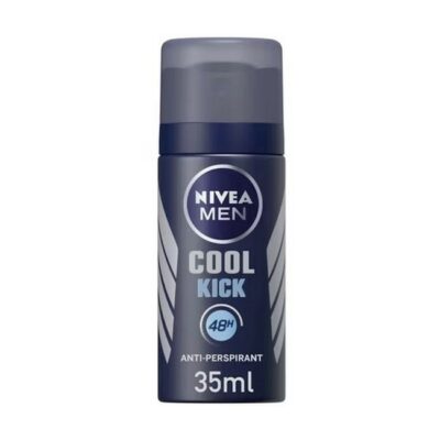 Nivea - Men Cool Kick 48HR Deodorant Spray - 35 ml - Travel Size