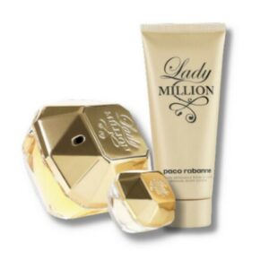 Paco Rabanne - Lady Million Gaveæske 80 ml Edp + Mini +Â´Body Lotion