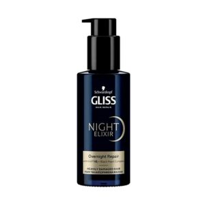 Schwarzkopf - Gliss Night Elixir Overnight Repair Damaged Hair - 100 ml