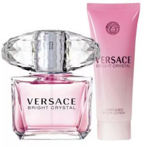 Versace - Bright Crystal Gavesæt - 50 ml Edt & Body Lotion