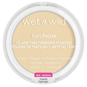 Wet n Wild - Bare Focus Clarifying Finishing Powder Fair Light - 7,8 g