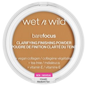 Wet n Wild - Bare Focus Clarifying Finishing Powder Medium Tan - 7,8 g